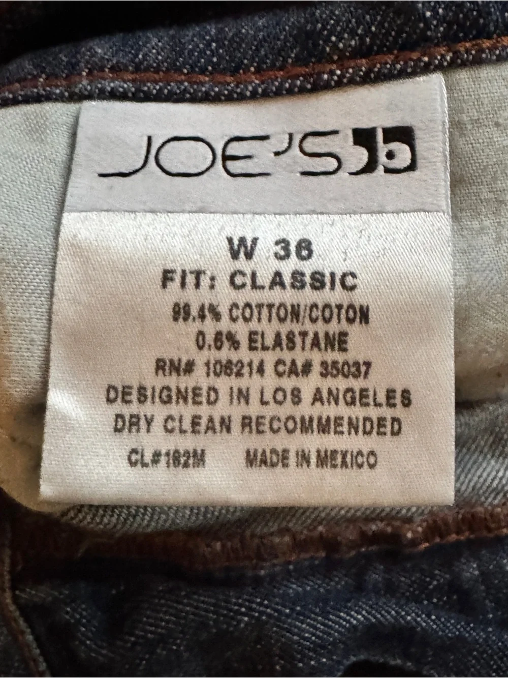 Joe's Jeans Men's Light Faded Blue Straight Jeans